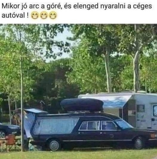 Befutott egy kis fekete humor