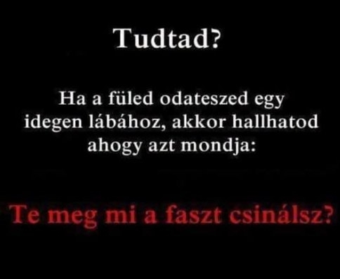 Tudtad?