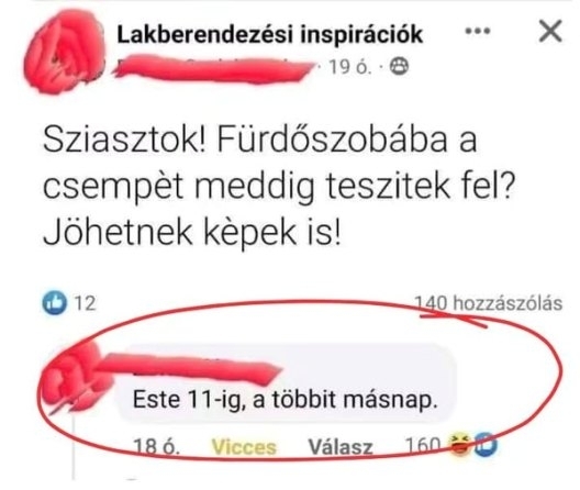 Napi top komment