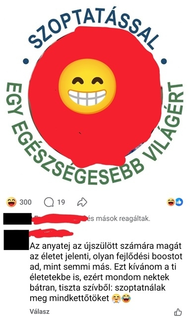Kommentelő barátunk nagyon vicces kedvében volt