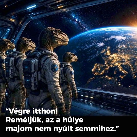 Ők még úton vannak, mi már megérkeztünk 🙂