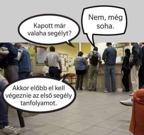 Eközben a munkaügyi központban